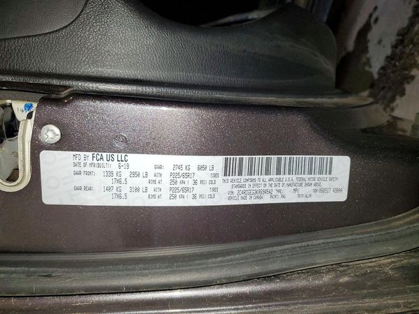 2019 DODGE GRAND CARAVAN GT