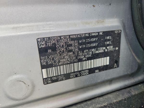 2024 TOYOTA RAV4 LE