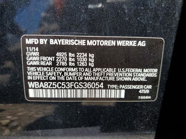 2015 BMW 328 xDrive GT