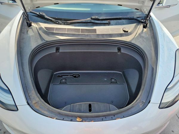 2020 TESLA MODEL 3 — Engine bay