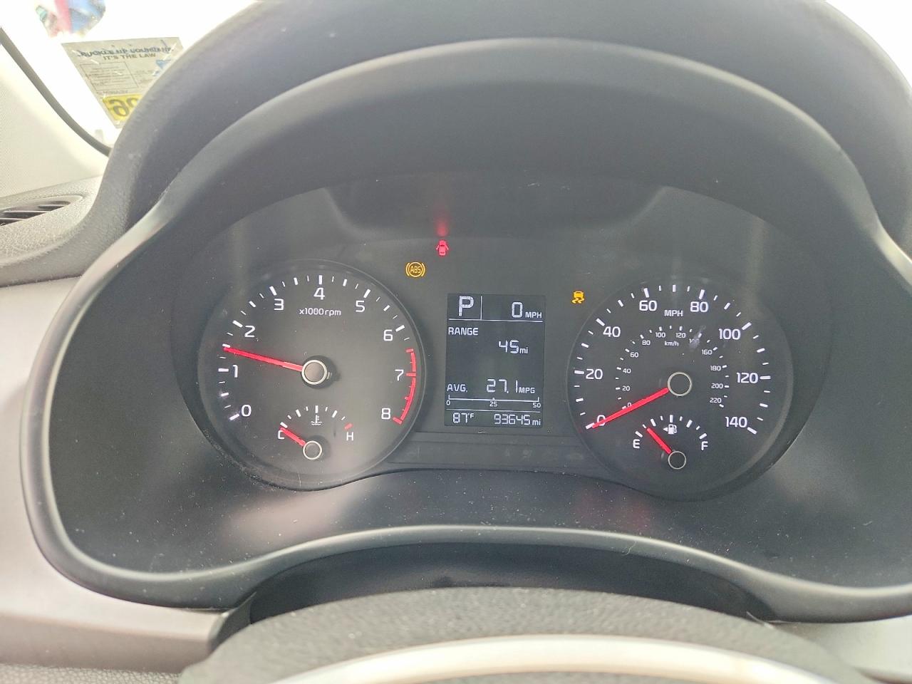 2020 KIA RIO LX, S