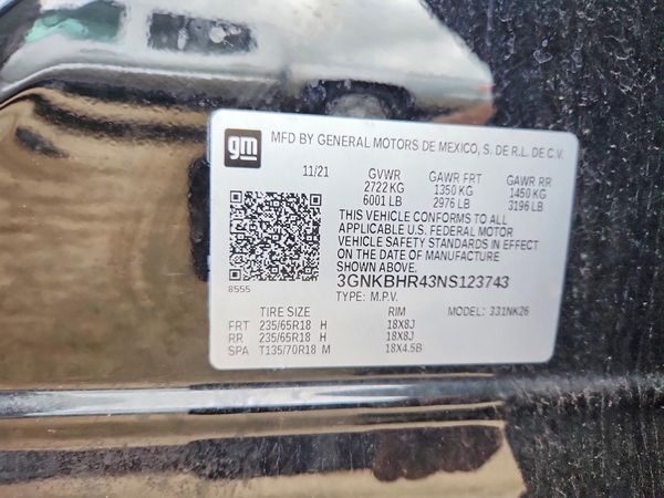 2022 CHEVROLET BLAZER 2LT