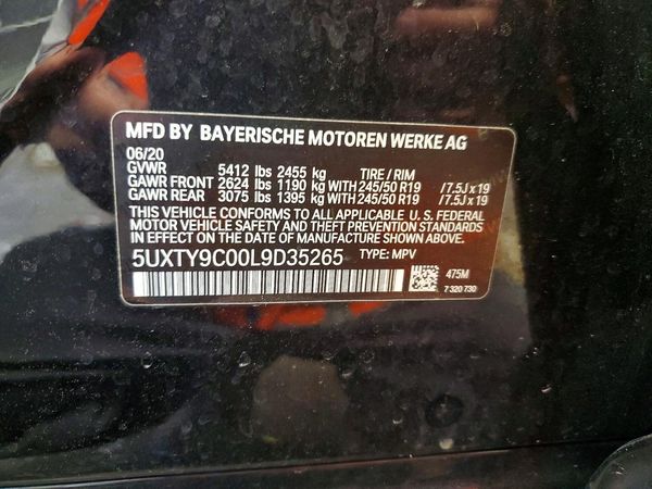 2020 BMW X3 M40i