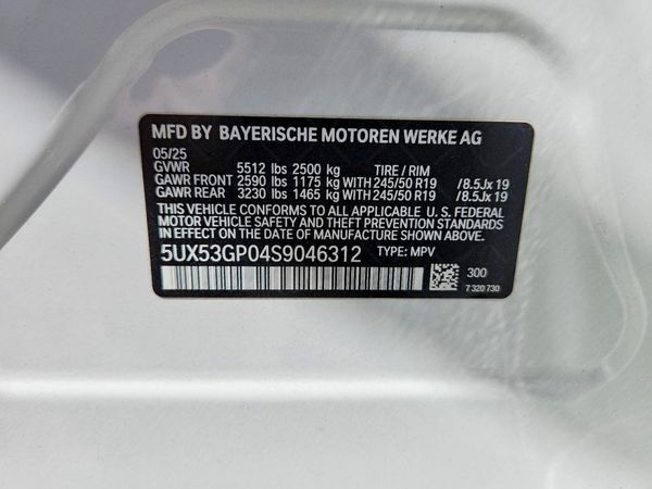 2025 BMW X3 30 xDrive