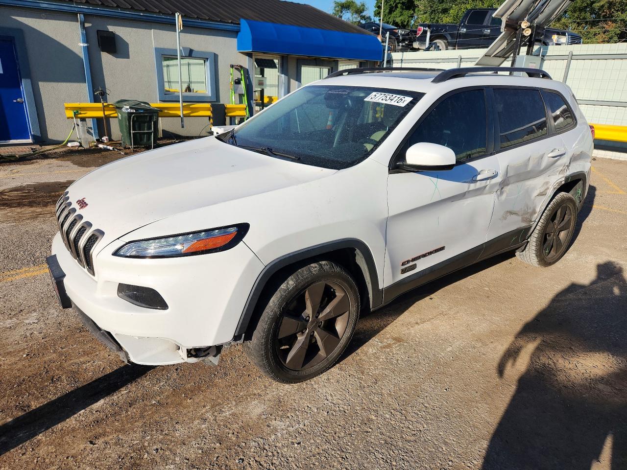 2016 JEEP CHEROKEE Latitude/Longitude/North
