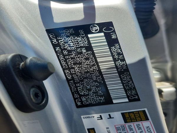 2020 TOYOTA PRIUS