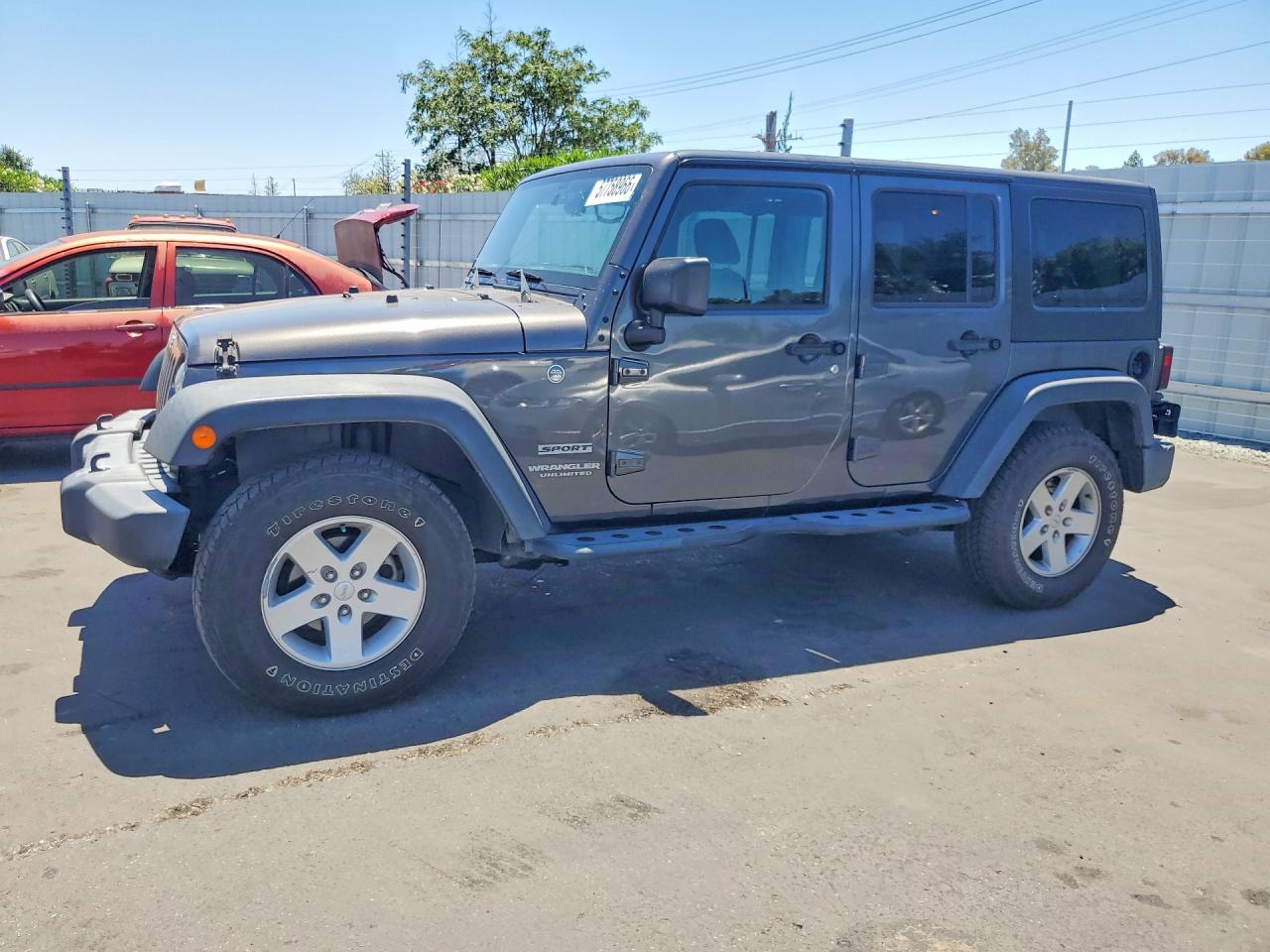 2017 JEEP WRANGLER UNLIMITED SPORT 4X4