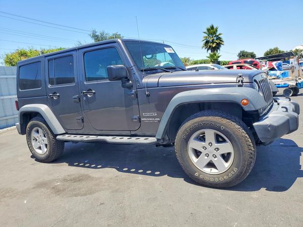 2017 JEEP WRANGLER UNLIMITED SPORT 4X4