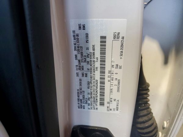 2019 FORD F150