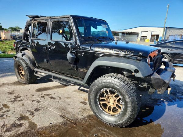 2014 JEEP WRANGLER Rubicon — Passenger 3/4