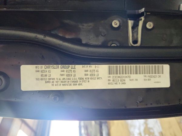 2012 CHRYSLER 300 Base/Limited