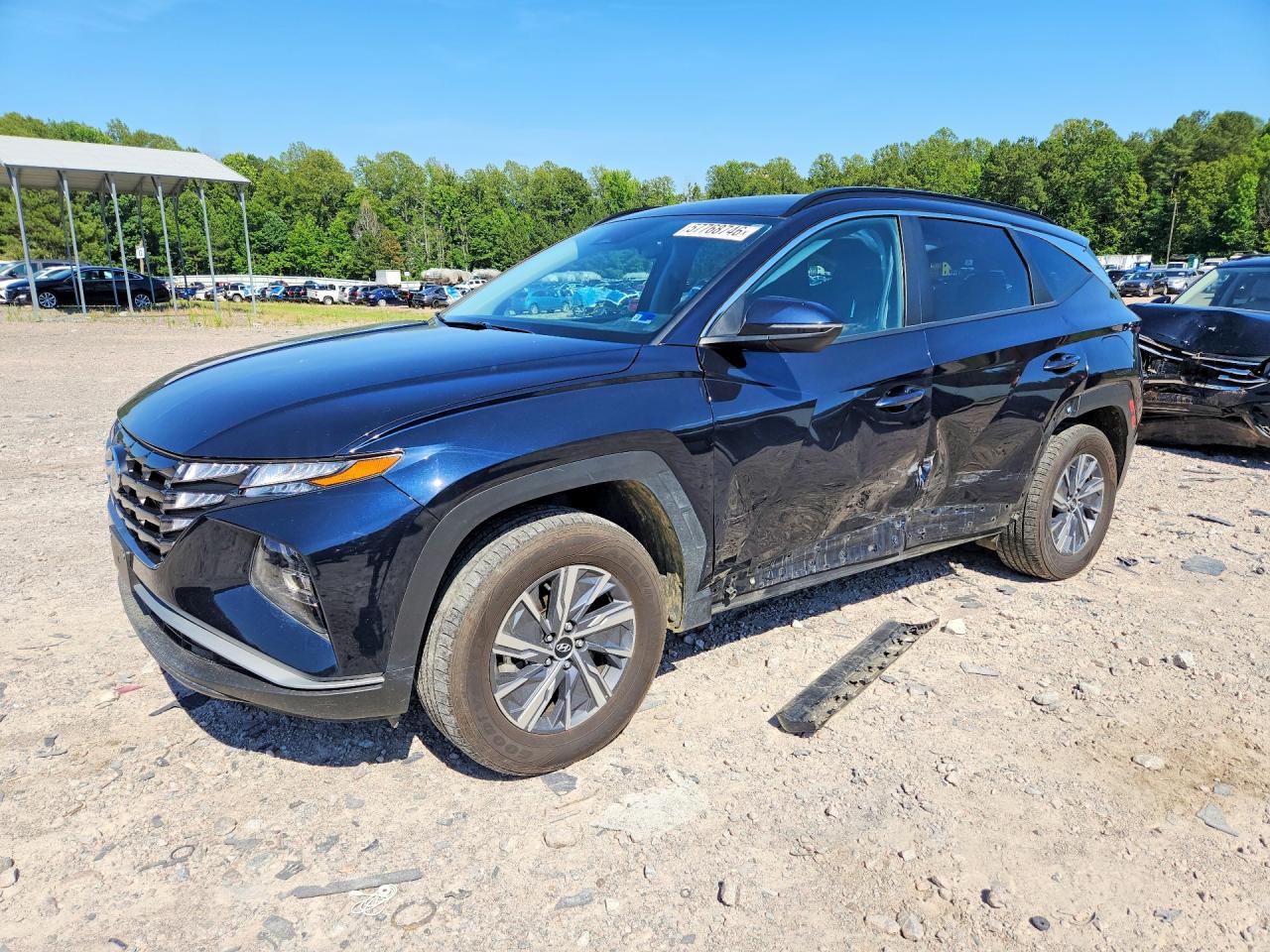 2023 HYUNDAI TUCSON Blue