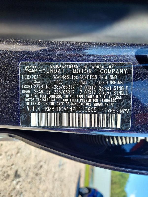 2023 HYUNDAI TUCSON Blue