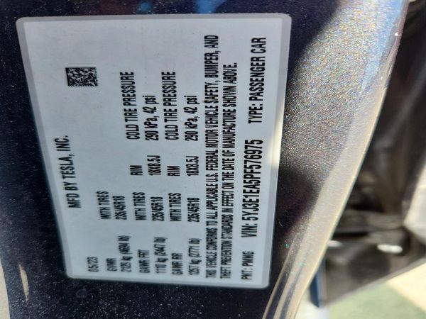 2023 TESLA MODEL 3