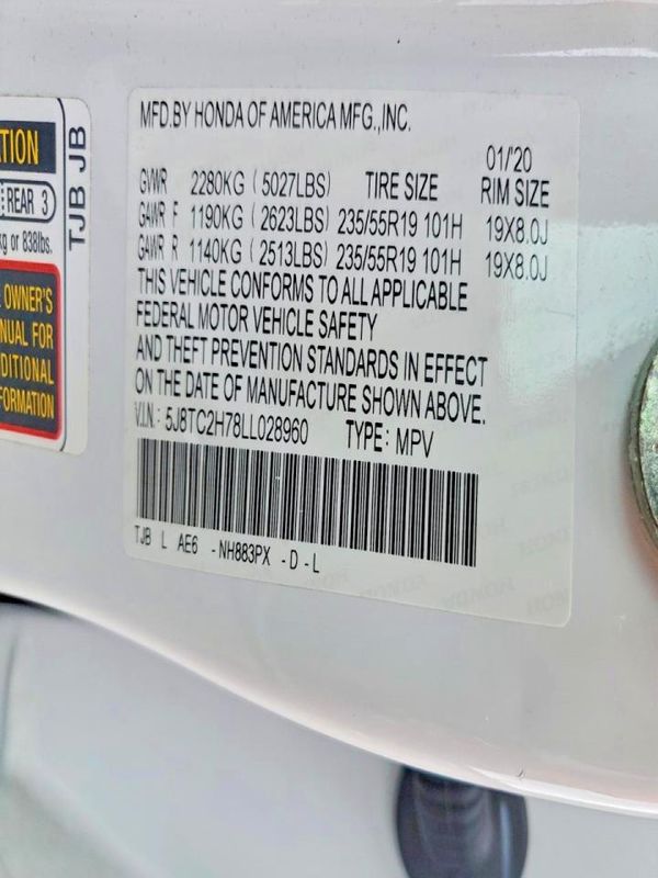 2020 ACURA RDX