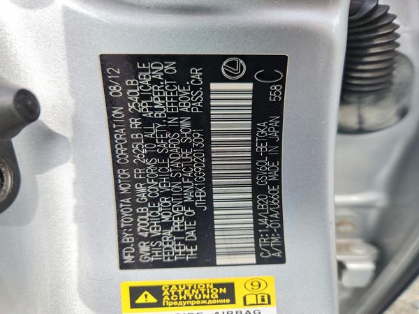 2013 LEXUS ES 350