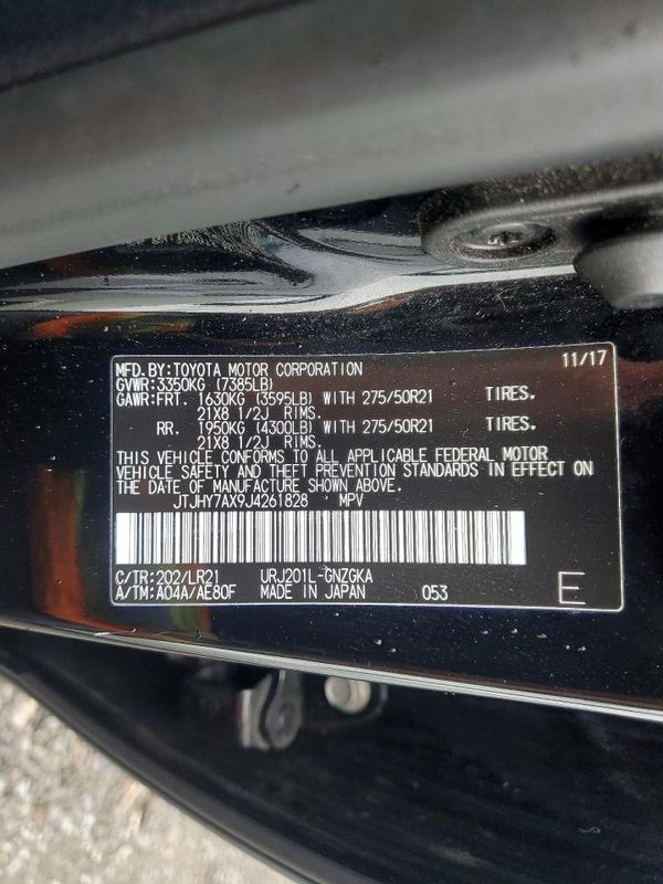 2018 LEXUS LX