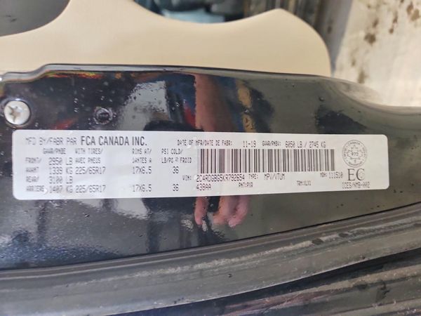 2019 DODGE GRAND CARAVAN