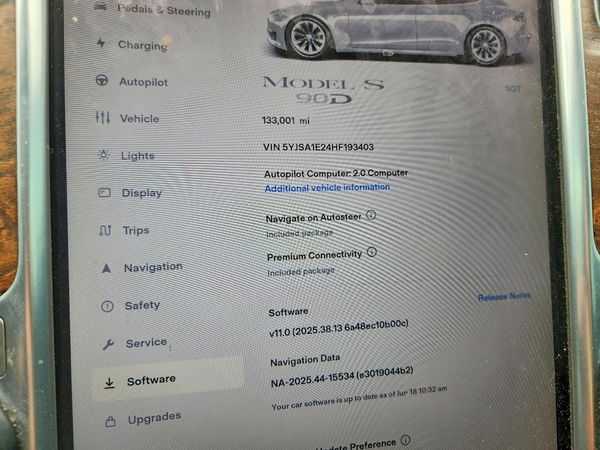2017 TESLA MODEL S