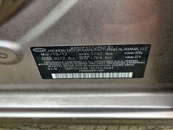 2013 HYUNDAI ELANTRA