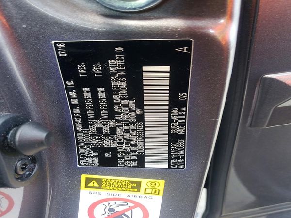 2016 TOYOTA HIGHLANDER Base/Hybrid