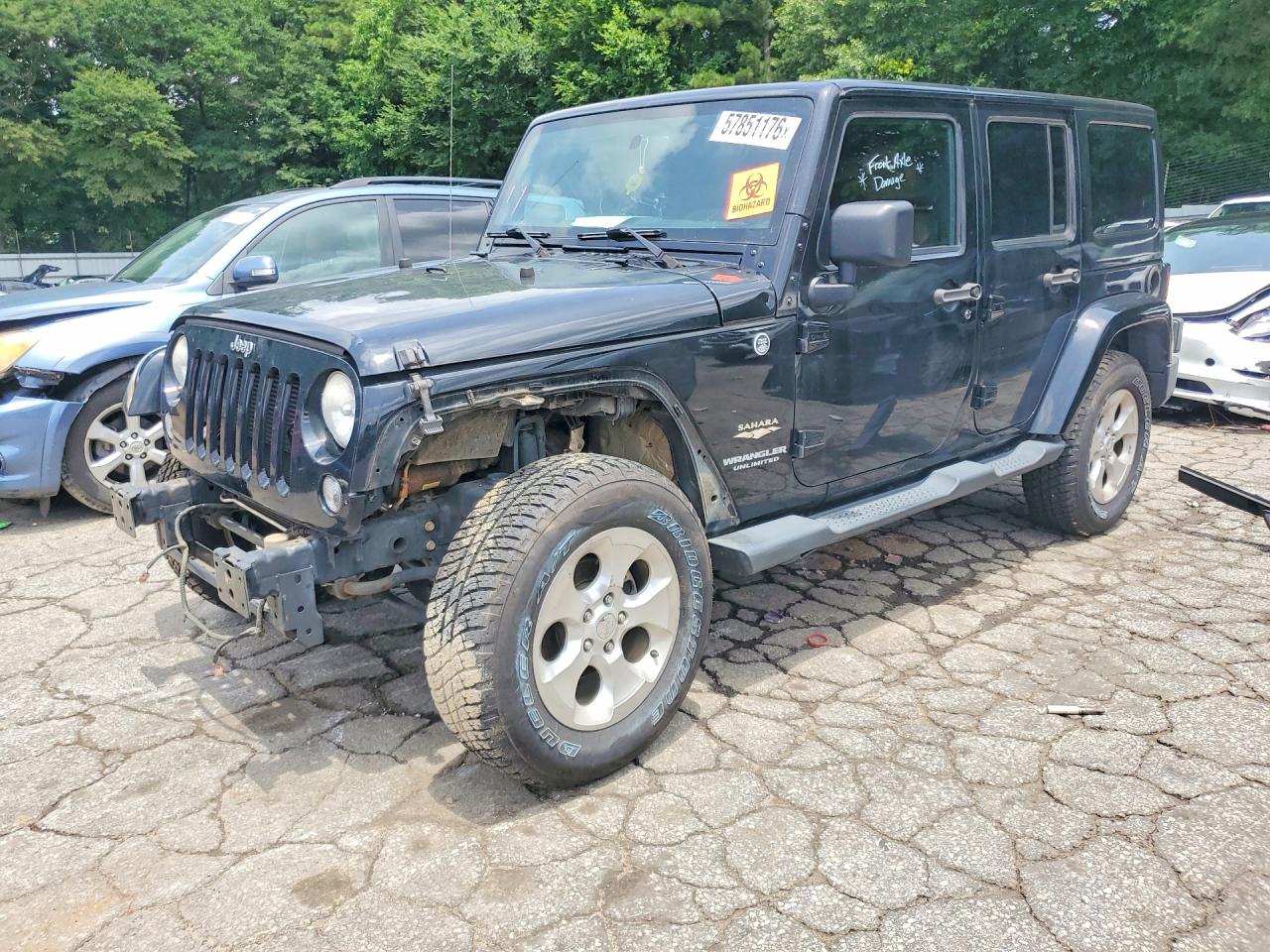 2015 JEEP WRANGLER UNLIMITED SAHARA 4X4
