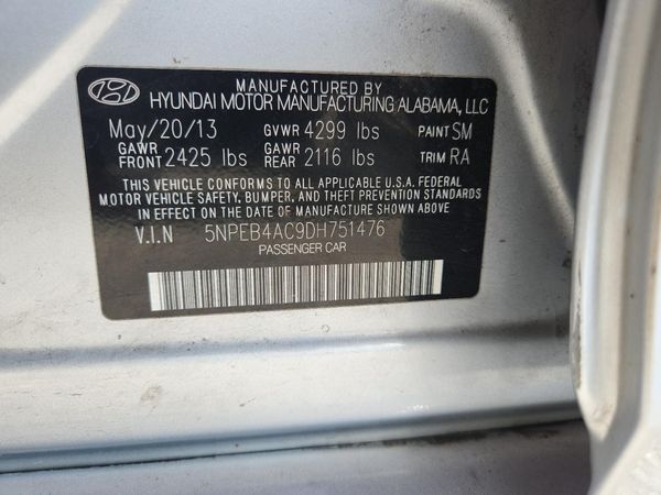 2013 HYUNDAI SONATA GLS/ GLS Popular