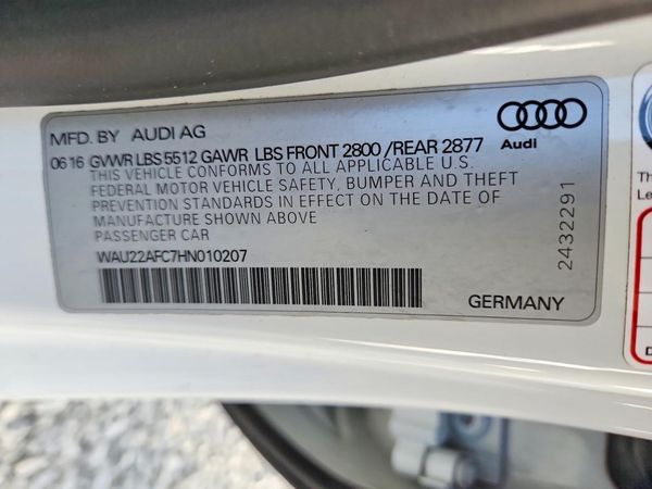 2017 AUDI A7 quattro Prestige