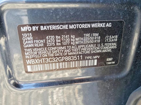2016 BMW X1