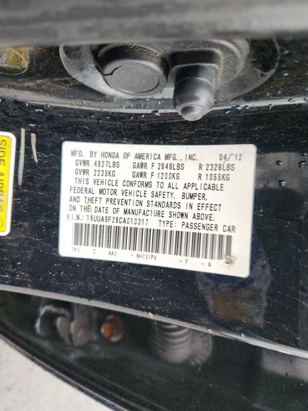 2012 ACURA TL SH-AWD