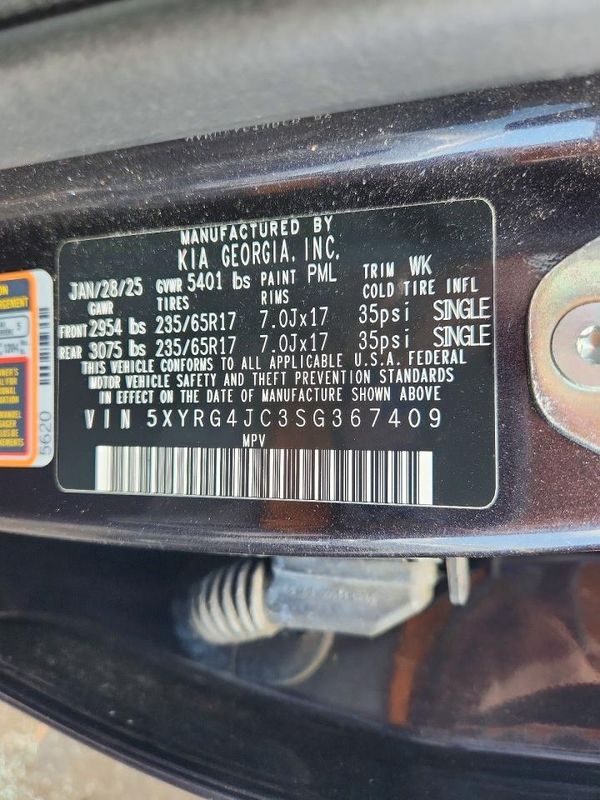 2025 KIA SORENTO