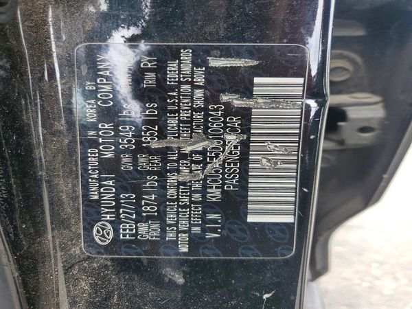 2013 HYUNDAI ACCENT