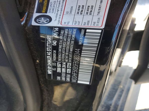 2015 MERCEDES-BENZ E E350