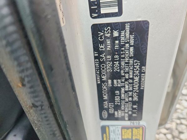 2021 KIA FORTE