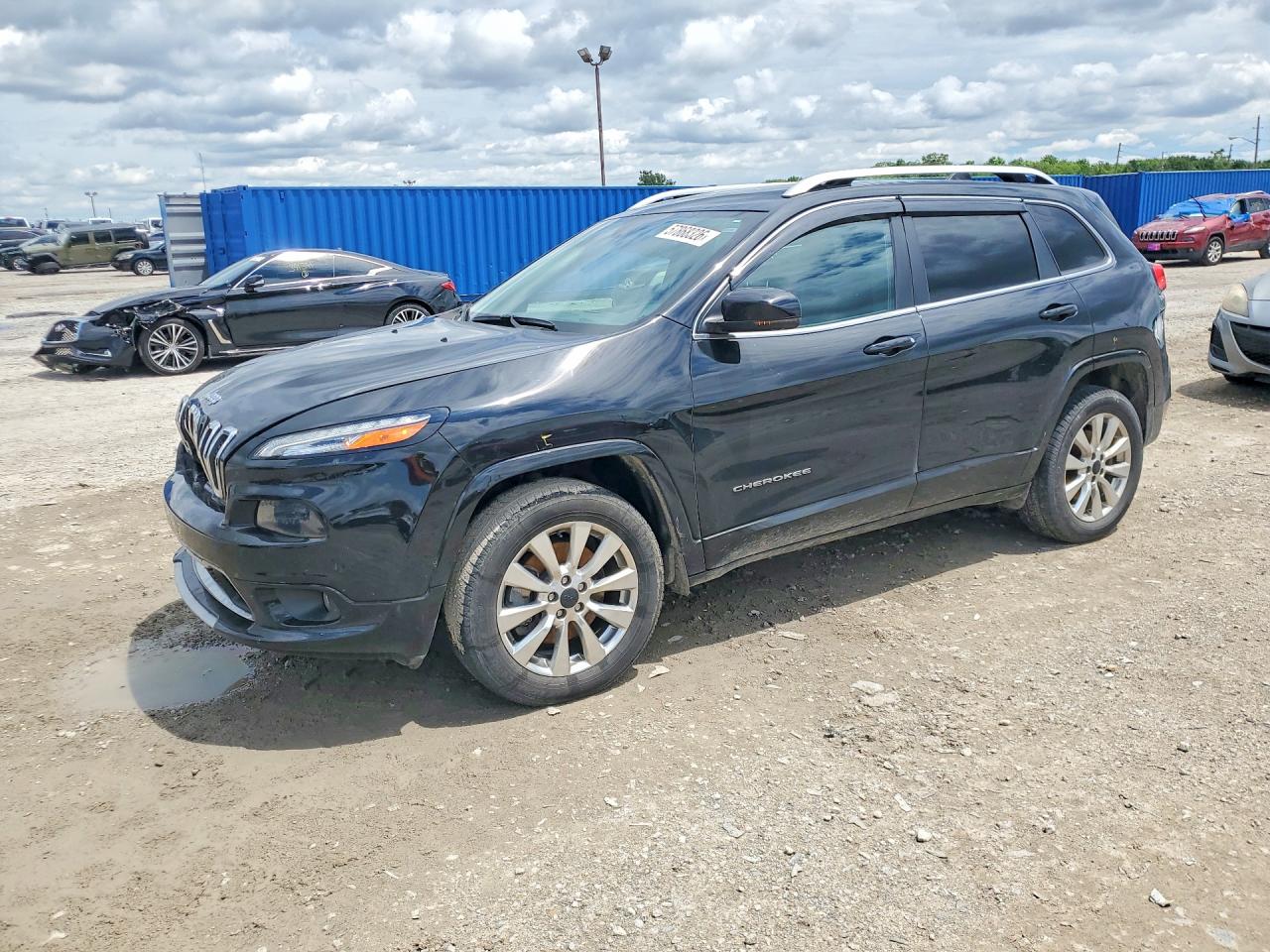 2018 JEEP CHEROKEE Overland — Front 3/4