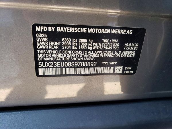2025 BMW X5 xDrive40i