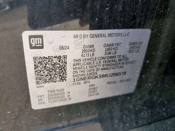 2024 CHEVROLET TRAVERSE LT