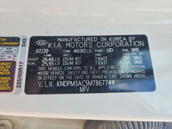 2021 KIA SPORTAGE LX