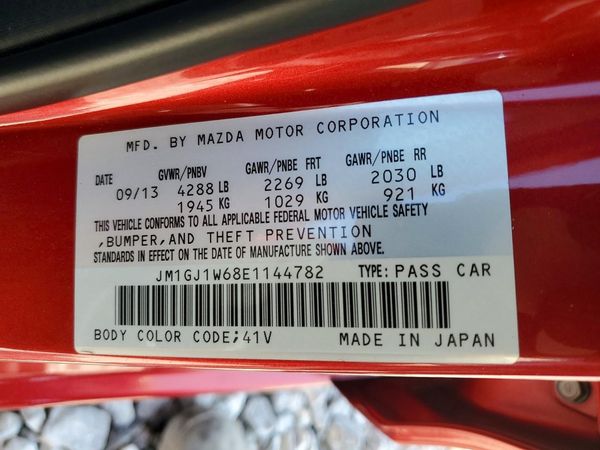 2014 MAZDA 6