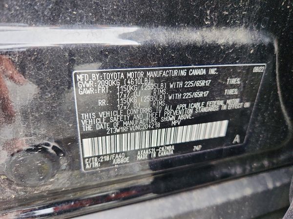 2022 TOYOTA RAV4
