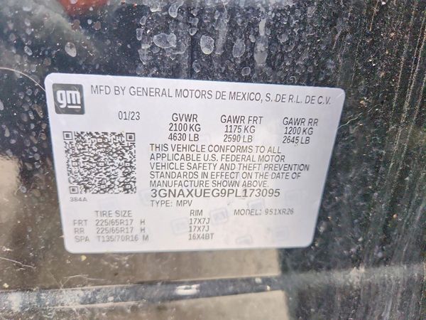 2023 CHEVROLET EQUINOX LT (1LT)