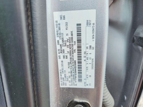 2022 FORD F150 SuperCrew