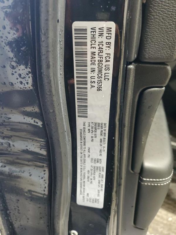 2021 JEEP GRAND CHEROKEE