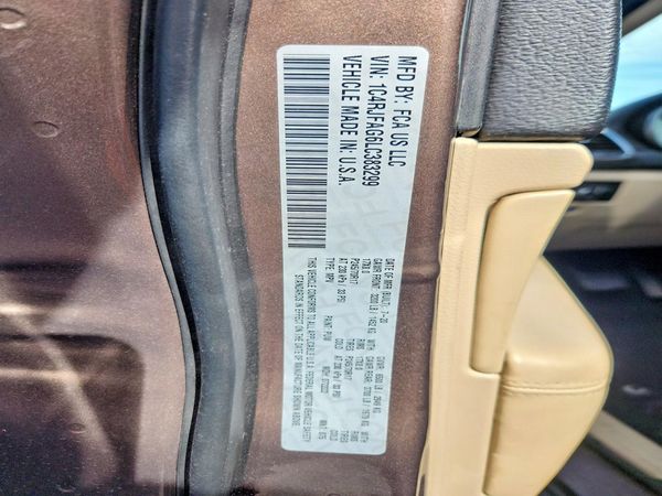 2020 JEEP GRAND CHEROKEE LAREDO 4X4