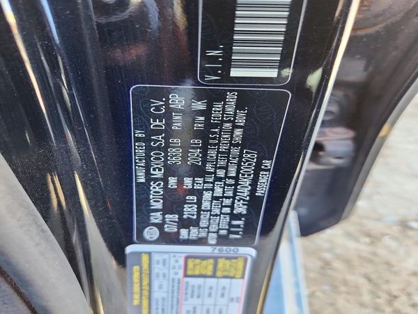 2019 KIA FORTE FE/LX/LXS