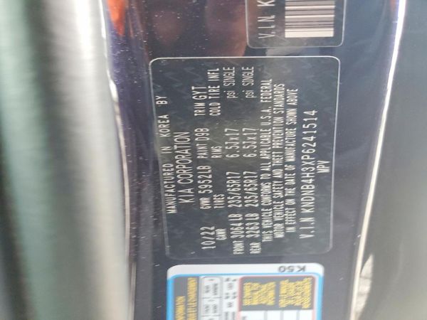 2023 KIA CARNIVAL LX, LX Seat Package