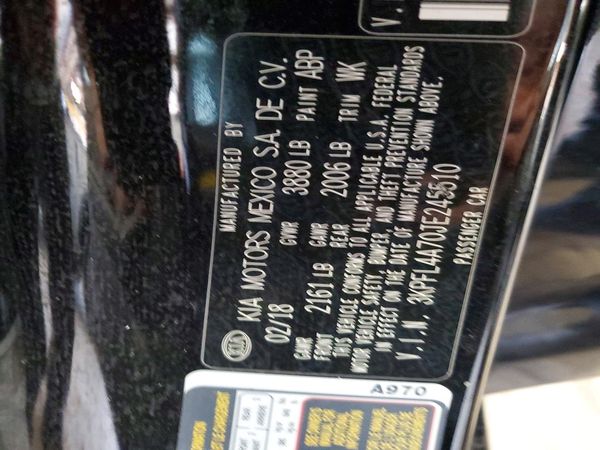 2018 KIA FORTE LX Pop,S,EX