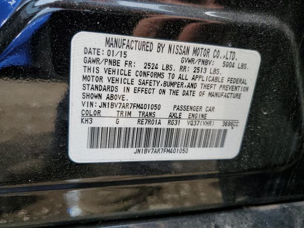 2015 INFINITI Q50