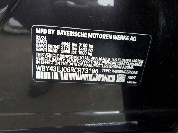 2024 BMW I7 eDrive50