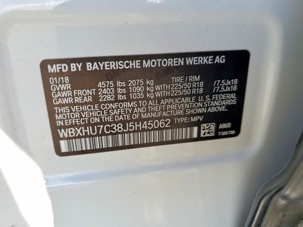 2018 BMW X1 sDrive28i